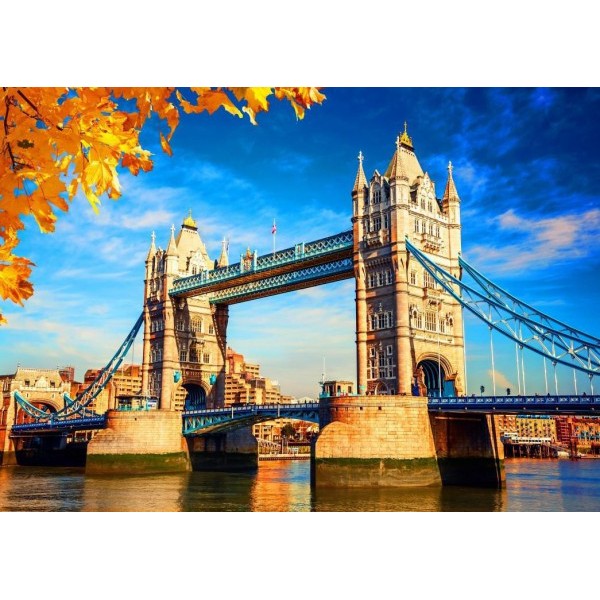 Londyn, Widok na Tower Bridge (500el.) - Sklep Art Puzzle